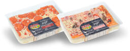 Pizza fresca prosciutto e funghi / salamino piccante