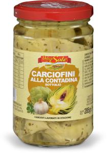 Carciofini alla contadina sottolio