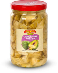 Carciofini spaccati sottolio