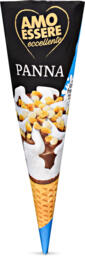 Cono gelato alla panna
