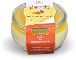 Dessert cheesecake frutti esotici