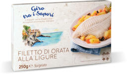 Filetto di orata alla ligure surgelato