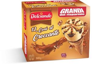 Gelato con croccantino 12 pezzi