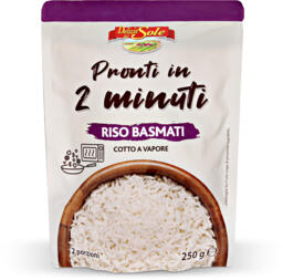Riso basmati pronto in 2 minuti