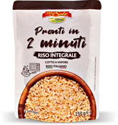 Riso integrale pronto in 2 minuti