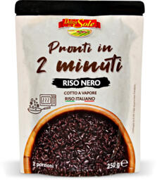Riso nero integrale pronto in 2 minuti
