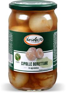Cipolle borettane aromatizzate all'aceto di vino